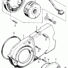 CB125S1 Генератор и крышка