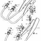 CB350F1 Глушитель