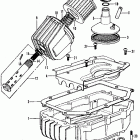 CB350F1 Oil filter @ oil pan