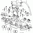 CB350F1 Крышка головки цилиндров