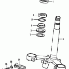CB350F1 Траверса нижняя