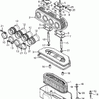 CB750K4 Воздушный фильтр