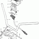 CB750K4 Handlebar @ fork top bridge