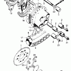 CL125S1 Заднее колесо