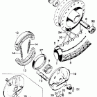 CL125S1 Переднее колесо