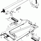 CL125S1 Swingarm @ chain case