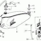 MT125 ТОПЛИВНЫЙ БАК