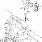 ST90K1 Crankcase @ cam chain tensioner