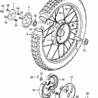 XL250K1 Переднее колесо
