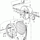 XL250K1 Фара