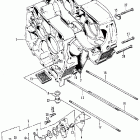 Z50AK5 Crankcase @ oil pump