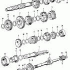 CB125S ТРАНСМИССИЯ
