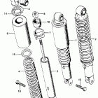 CL175K7 Rear shock absorber k7