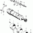 CL175K7 Gearshift fork @ drum