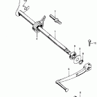 CL175K7 Gearshift spindle @ change pedal