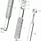 SL100K3 Rear shock absorber k2-k3