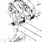 SL70K1 Crankcase @ oil pump