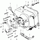 SL70K1 Крышка картера правая