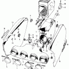 CB500K1 Air cleaner @ side cover