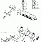CB500K1 Gearshift fork @ drum