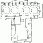CB500K1 Upper case (bolt)