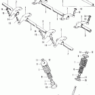 CB500K1 Valve @ rocker arm