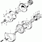 CL100S2 Oil filter rotor @ oil pump