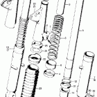 CL100S2 Cl100 front fork k2-s3
