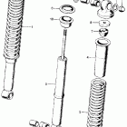 CL100S2 Cl100 rear shock absorber k2-s3