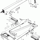 CL100S2 Swingarm @ chain case