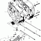 Z50AK3 Crankcase @ oil pump