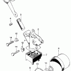 CB175K5 Oil pump @ oil filter
