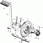 CB750K1 Kick starter @ spindle