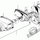 CL100S Задний фонарь