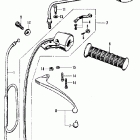 CL350K3 Left handle switch @ cable