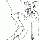 CL350K3 Right handle switch @ cable