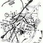 CB450K3 Wire harness @ ignition coil