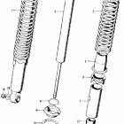 SL100 Rear shock absorber k0-k1