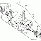 CL450K2 КОЛЕНЧАТЫЙ ВАЛ