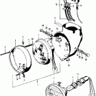 CT90K1 Headlight @ speedometer
