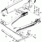 CB750K0 Swingarm @ chain case
