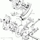 CL175K3 Cb / cl175 front wheel