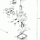 CL175K3 Cb / cl175 left carburetor
