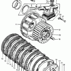 CB450K1 Clutch @ oil pump