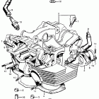 CB450K1 ГОЛОВКА ЦИЛИНДРА