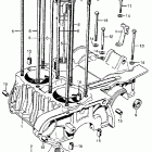 CB450K1 Upper crankcase