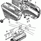 CL160 Cb / cl160 air cleaner @ tool box