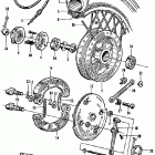 CL160 Cb / cl160 front wheel