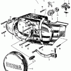 CL160 Clutch adjuster @ left crankcase cover