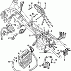 CL160 Cb / cl160 wire harness @ battery